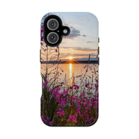 Alaskan Fireweed Sunset - iPhone 15/16 Magsafe Compatible Tough Case