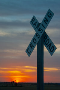 Rural Railroad Sunset (Specialty)