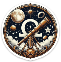 Omega Night Observatory Sticker