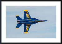 Blue Angels Bottom's Up (Framed)