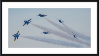 Blue Angels Delta Breakaway (Framed)