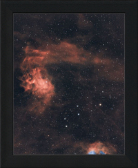 The Flame Nebula (Framed)