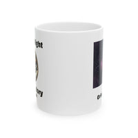 Ceramic Mug - Omega Night Observatory Logo and Orion Nebula Design - 11oz, 15oz